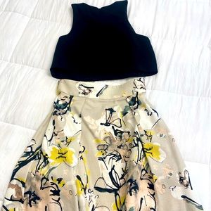 Black Halo 2 piece dress size 6…brand new! Adorable!!